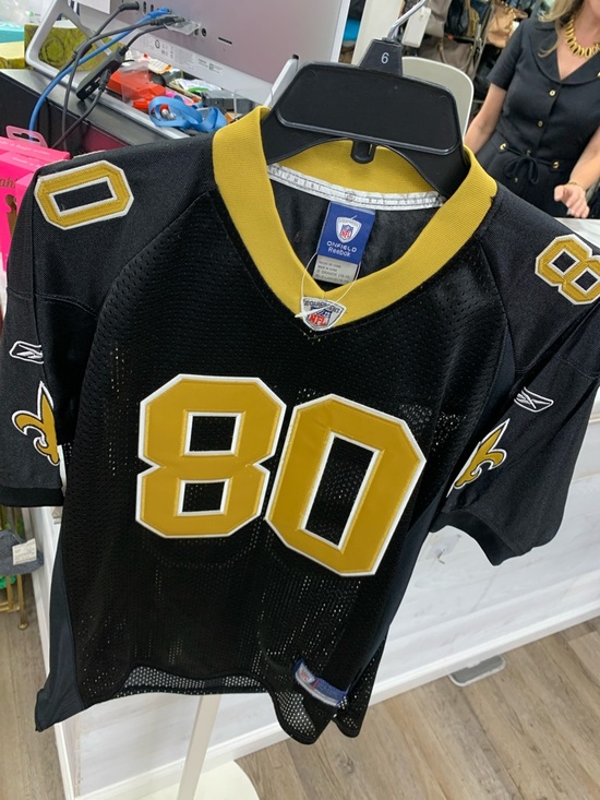 NFL Other - NFL Black and Gold #80 Football Jersey - Reebok